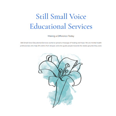 Still Small Voice Educational