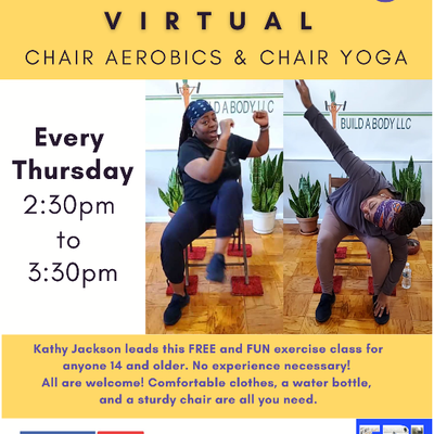 Virtual Chair Aerobics & Chair Yoga