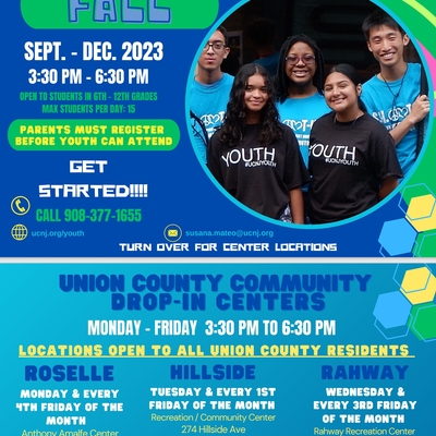 UNION COUNTY COMMUNITY DROP-IN CENTERS