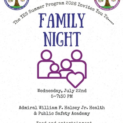 YES Summer Program 2026 Family Night